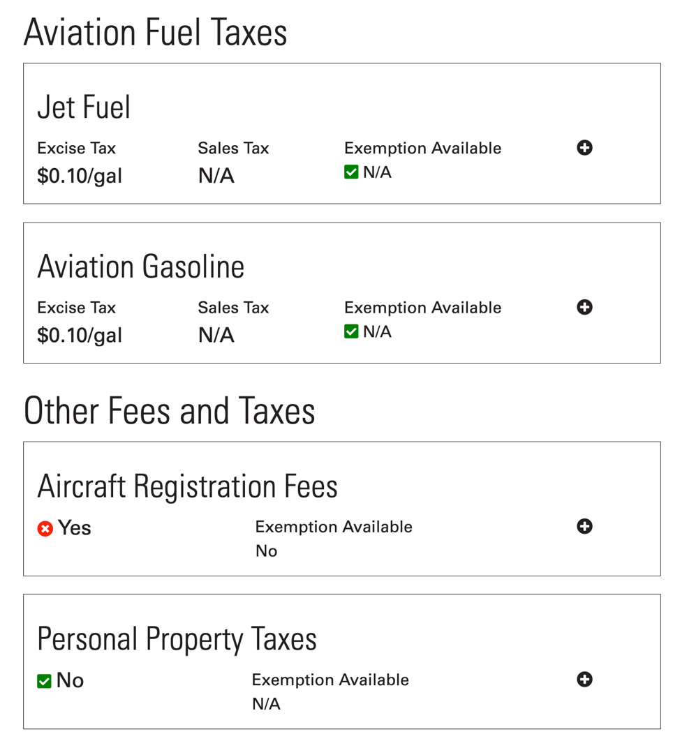 aviation fuel tax turbines inc